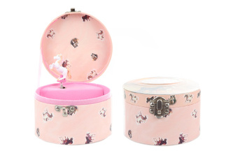 Hrací skříňka šperkovnice koně