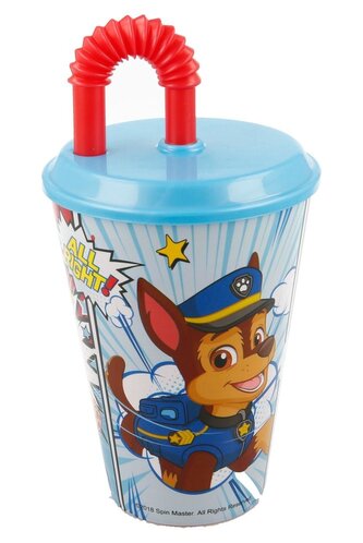 PLASTOVÝ KELÍMEK S BRČKEM TLAPKOVÁ PATROLA
