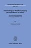 Die Bindung der Wahlberechtigung an den Wohnsitz im Inland.
