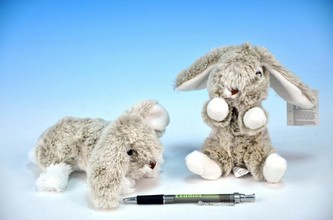 Zajíc/Zajíček plyš 15cm asst 2 druhy 0m+