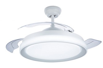 Bliss SVÍTIDLO ZÁVĚSTNÉ S VĚTRÁKEM 45W (větrák) + 35W (světlo) 4500lm 3000K - 5500K, bílá