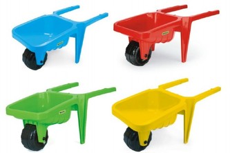 Kolečko na písek Gigant Wader plast 76x34x32cm mix barev