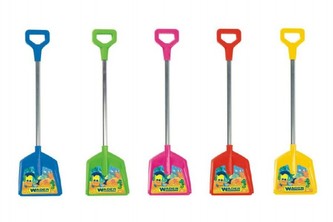 Lopata Wader plast/kov 65cm, 3 barev od 12 měsíců nářadí - 1 kus