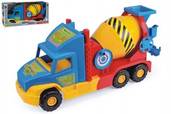 Auto Super Truck domíchávač Wader 53cm 2 barvy v krabici - 1 kus