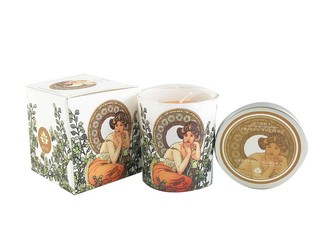 Home Elements Vonná svíčka Mucha - Zahradní Gardénie 160 g