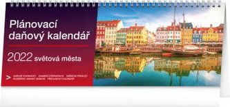 Stolní kalendář Plánovací daňový – Světová města 2022