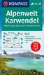 KOMPASS Wanderkarte Alpenwelt Karwendel Mittenwald, Garmisch-Partenkirchen 1:50 000