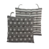 Podsedák prošívaný 40*40 cm, hvězdičky