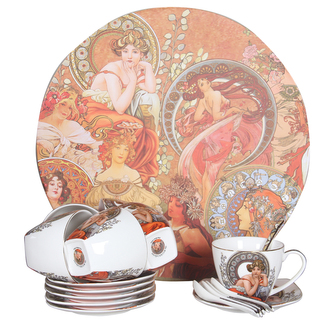 6 šapo sad se lžičkami - Mucha