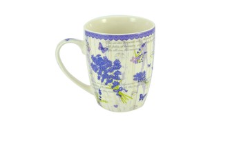 Hrnek porc. 340 ml, nová levandule