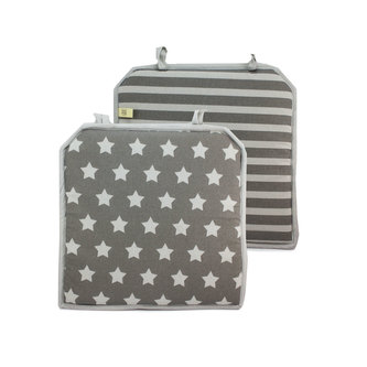 Podsedák 40*40 cm, hvězdičky