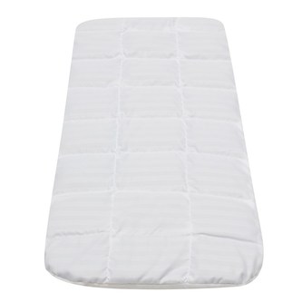 Dětská matrace do kočárku New Baby BOBO 75x35x3 molitan-pohanka bílá