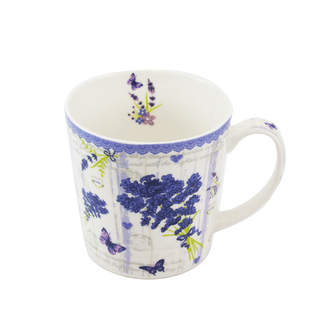 Hrnek porc. 500 ml, levandule, II. jakost