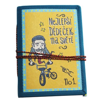 Home Elements Zápisník Nejlepší dědeček 17 x 12 cm