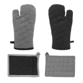 Chňapka s magnetem a podložkou z recyklované bavlny, šedá