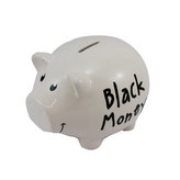 Velká kasička na peníze 'Black Money'