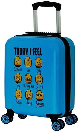 LEGO Luggage PLAY DATE 16\\\" - LEGO minifigures, TODAY I FEEL