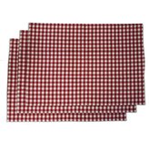 Utěrka, 3 ks, červený kanafas