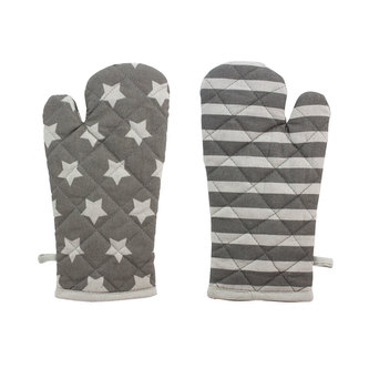 Kuchyňská chňapka 18*32 cm, hvězdičky