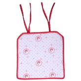 Home Elements podsedák bavlna Červené puntíky 40x40 cm