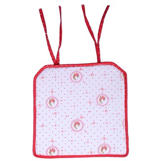 Home Elements podsedák bavlna Červené puntíky 40x40 cm