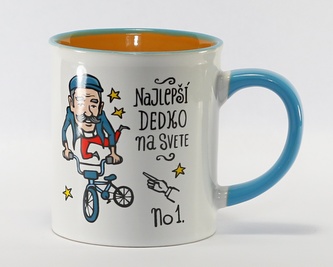 Hrnek ker.- najlepší dedko, 320 ml