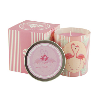 Vonná svíčka Plameňáci, konvalinky