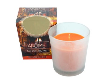 Kónická vonná svíčka, 100 g, Sweet home