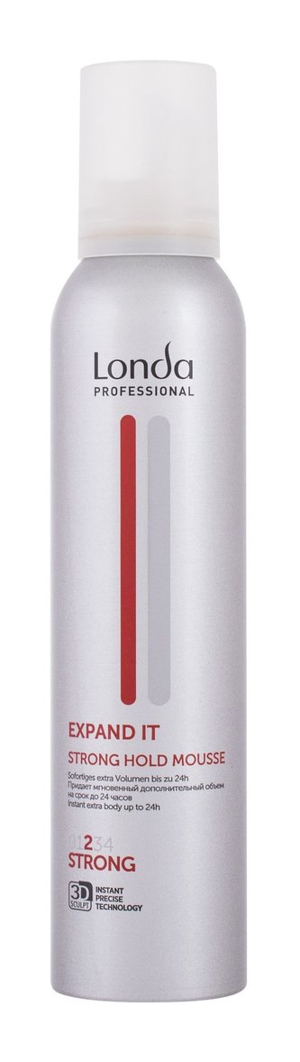 Londa Professional Expand It Tužidlo na vlasy Strong Hold Mousse 250 ml pro ženy
