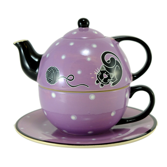 Čajová souprava pro jednoho, Kočka