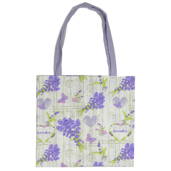 Látková taška, Levandule
