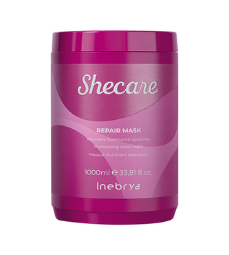 Inebrya SHECARE Repair Mask maska na vlasy pro rozzáření a regeneraci 1000 ml