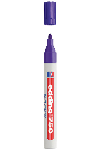 Lakový popisovač EDDING 750, fialový