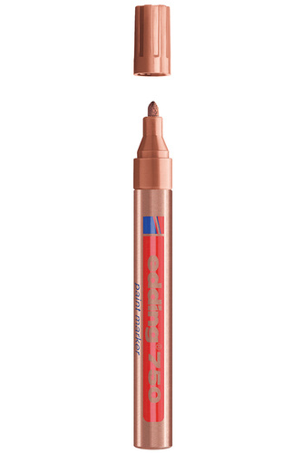 Lakový popisovač EDDING 750, měděný