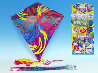 Drak Diamant plast 61x66cm; 6 druhů - 1 kus