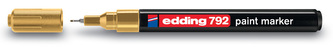 Lakový popisovač EDDING 792, zlatý
