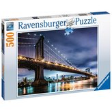 Ravensburger Puzzle - Most nad řekou 500 dílků