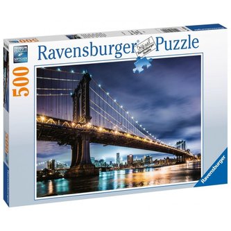 Ravensburger Puzzle - Most nad řekou 500 dílků