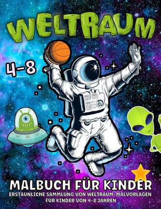 Weltraum Malbuch Für Kinder