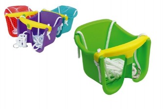 Houpačka Baby plast 30x23x28cm asst 4 barvy
