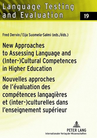 New Approaches to Assessing Language and (Inter-)Cultural Competences in Higher Education - Nouvelles approches de l'évaluation
