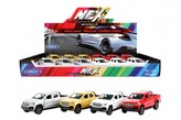 Auto Welly Mercedes-Benz X-Class kov/plast 12cm 4 barvy na zpětné natažení 12ks v boxu