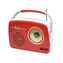 Rádio Akai 9204486 | APR-11R RED, v retro stylu