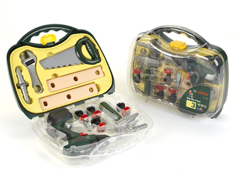 Kufřík s nářadím a s akumulátorovým šroubovákem II Bosch