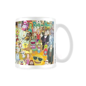 Hrnek Rick and Morty - Postavy