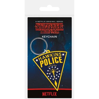 Klíčenka Stranger Things - Hawkins Police Patch
