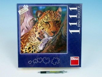 Puzzle Leopard 68x68cm 1111 dílků v krabici 30x30x7,5cm
