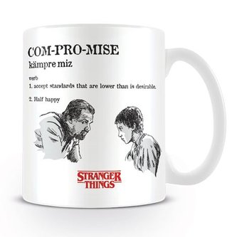 Hrnek Stranger Things - Compromise