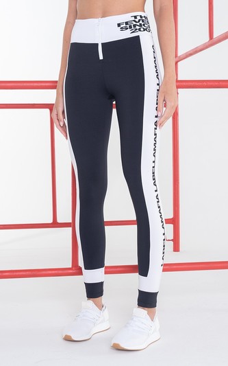 Dámské legíny Invicta Fever Black - LABELLAMAFIA - Velikost M