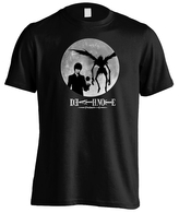 Pánské tričko Death Note: Watching Light (M) černá bavlna